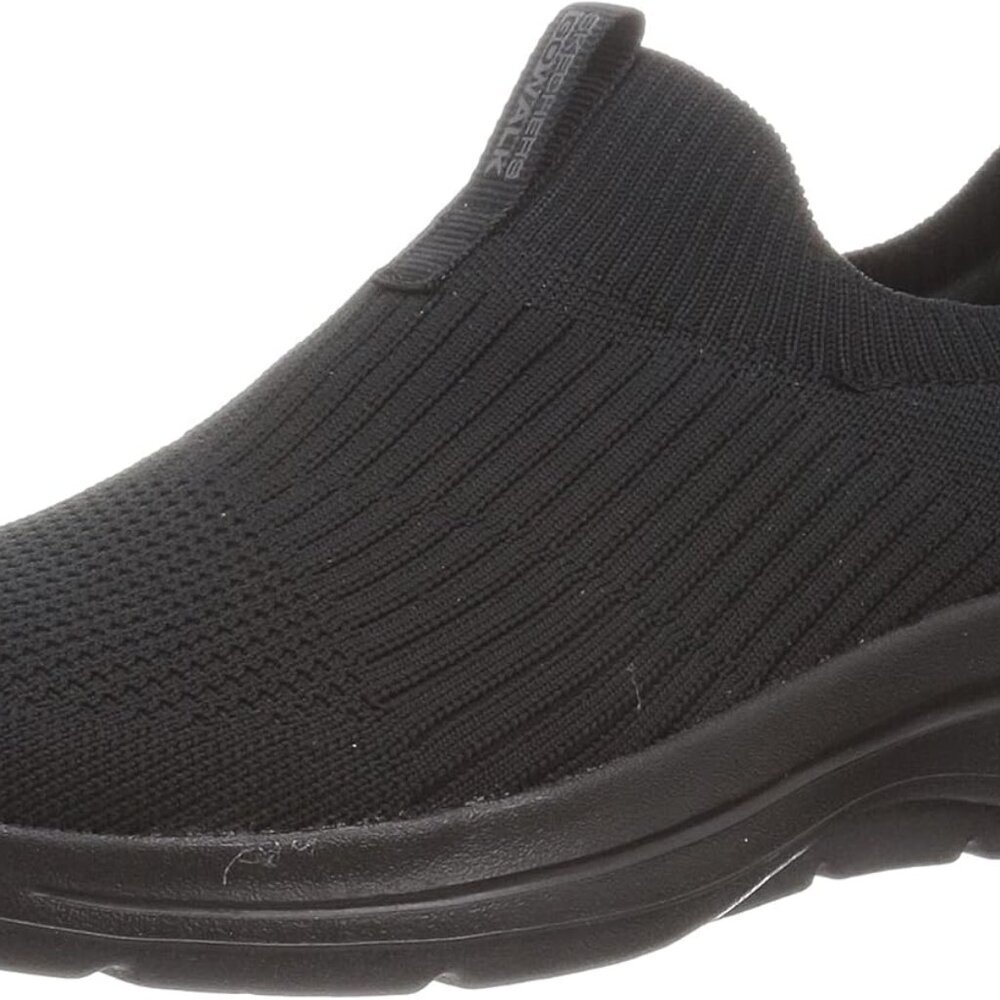 Women's Mesh Sneaker Rubber Sole Arch Support Slip-On Walking Shoe